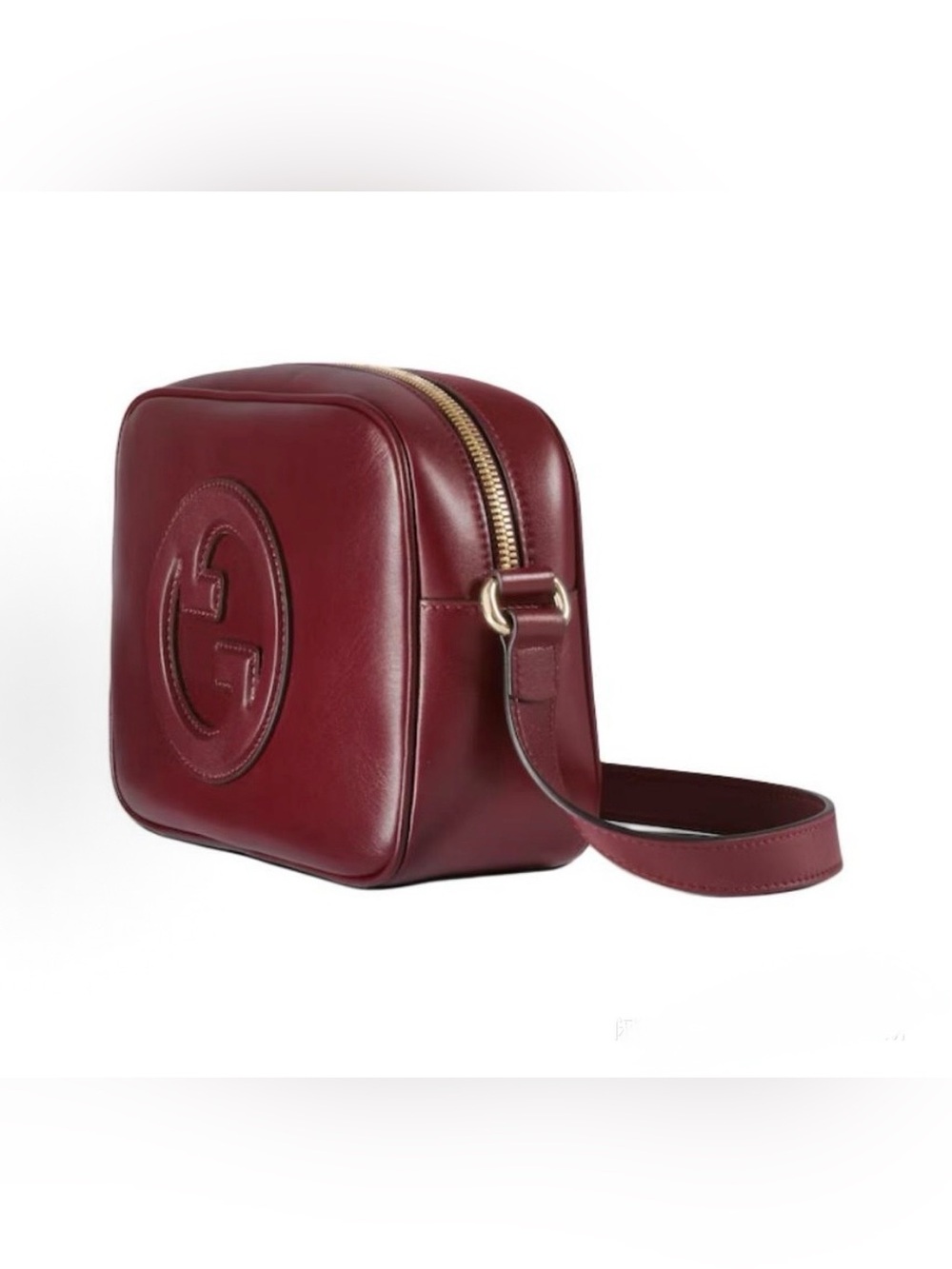 GUCCI Blondie Small shoulder bag in Rosso Ancora red leather - Picture 2 of 14